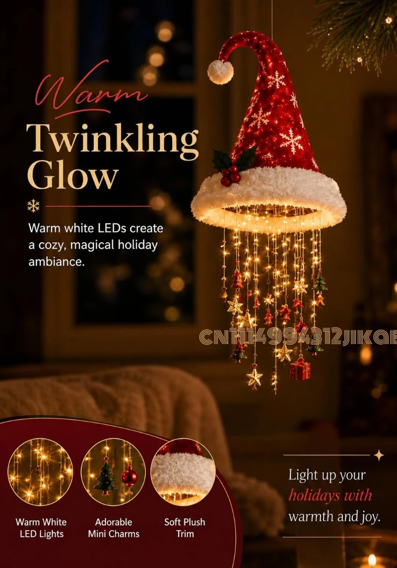 Beleuchteter Weihnachtsmann-Hu – Lighting Christmas Decor Bewertung und Preis