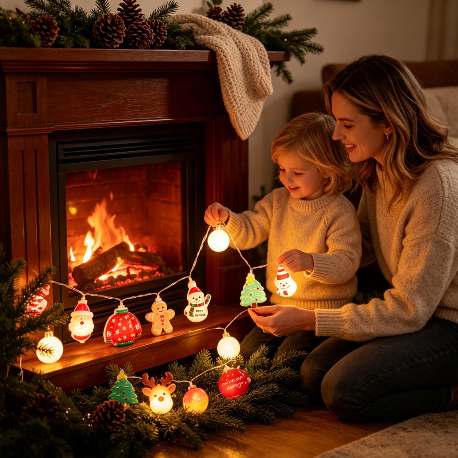 Weihnachtsmann-Lichterkette, w – Lighting Christmas Decor Bewertung und Preis