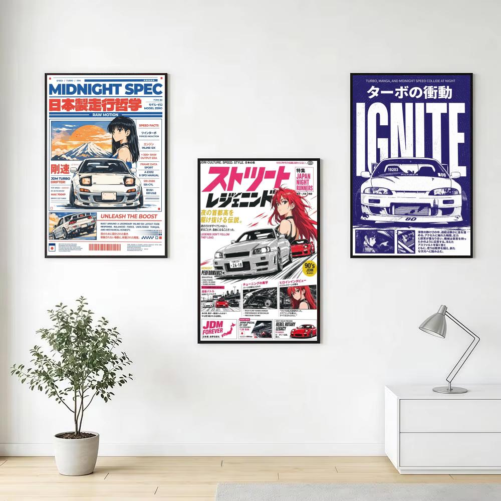 Car Todd Pham Poster im Japand – Lighting Mcqueen Bedroom Decor Bewertung und Preis