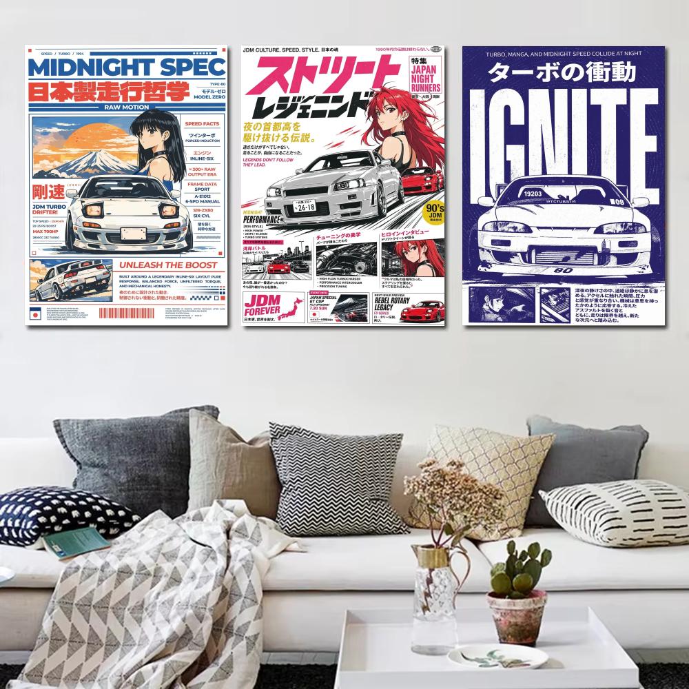 Car Todd Pham Poster im Japand – Lighting Mcqueen Bedroom Decor Bewertung und Preis
